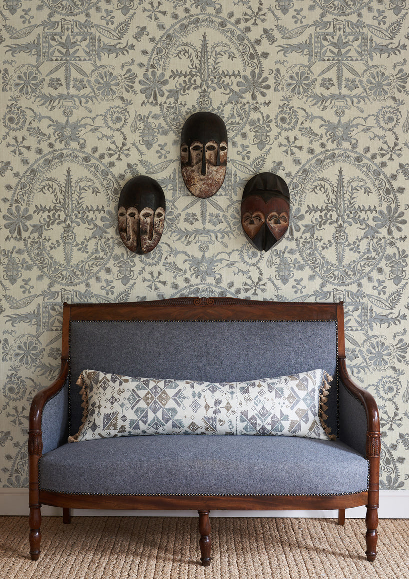 Womad Lg 50 Northlight Travel Trunk Wallpaper by Lewis & Wood