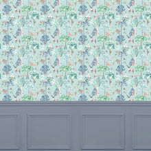 Woodland Adventures Aqua Wallpaper by Voyage Maison | WOODLAN/WPO/AQU