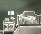 Brushed Texture Green Wall Textures Wallpaper by Galerie — roomshot 1