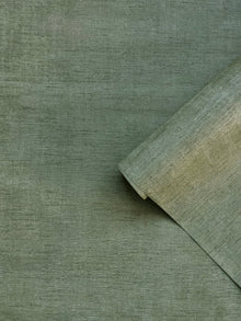 Brushed Texture Green Wall Textures Wallpaper by Galerie — roomshot 2