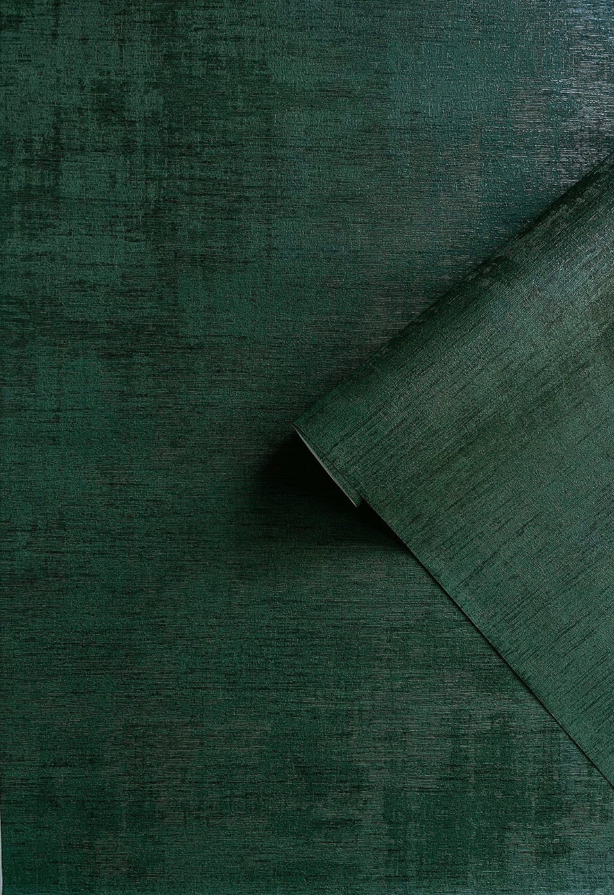 Brushed Texture Dark Green Wall Textures Wallpaper by Galerie — roomshot 2