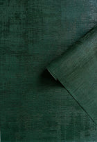 Brushed Texture Dark Green Wall Textures Wallpaper by Galerie — roomshot 2