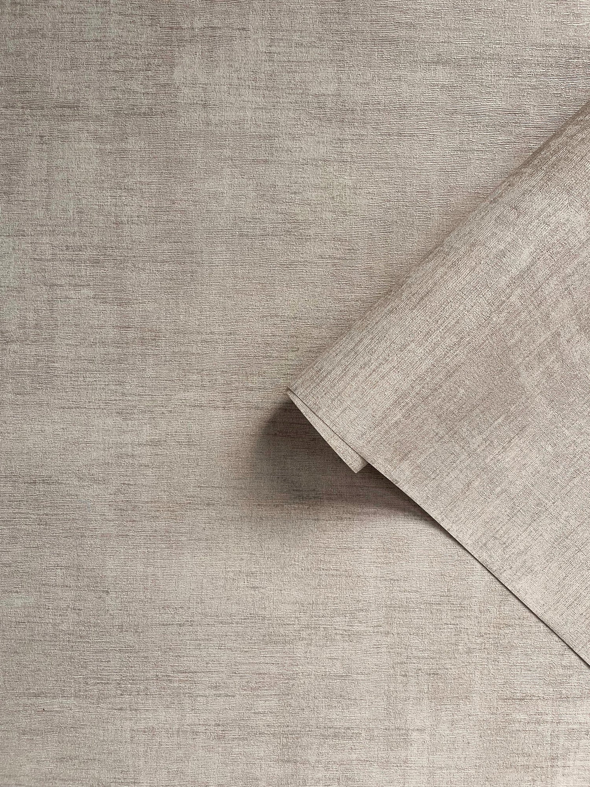 Brushed Texture Beige Wall Textures Wallpaper by Galerie — roomshot 2