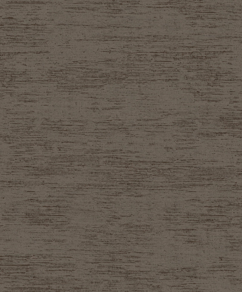 Brushed Texture Brown Wall Textures Wallpaper by Galerie — flat