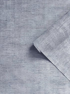 Brushed Texture Blue Grey / Silver Wall Textures Wallpaper by Galerie — roomshot 2