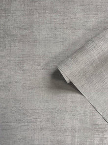 Brushed Texture Dove Grey Wall Textures Wallpaper by Galerie — roomshot 2