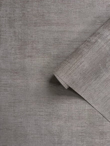 Brushed Texture Charcoal Wall Textures Wallpaper by Galerie — roomshot 2