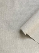 Linen Crosshatch Grey Wall Textures Wallpaper by Galerie — roomshot 2