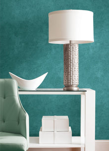 Soft Mottle Turquoise / Green Wall Textures Wallpaper by Galerie — roomshot 1