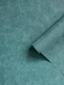 Soft Mottle Turquoise / Green Wall Textures Wallpaper by Galerie — roomshot 2