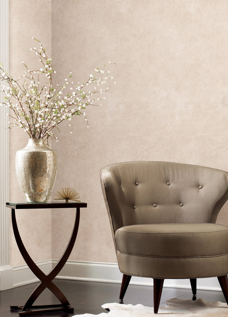 Soft Mottle Blush Cream Wall Textures Wallpaper by Galerie — roomshot 1