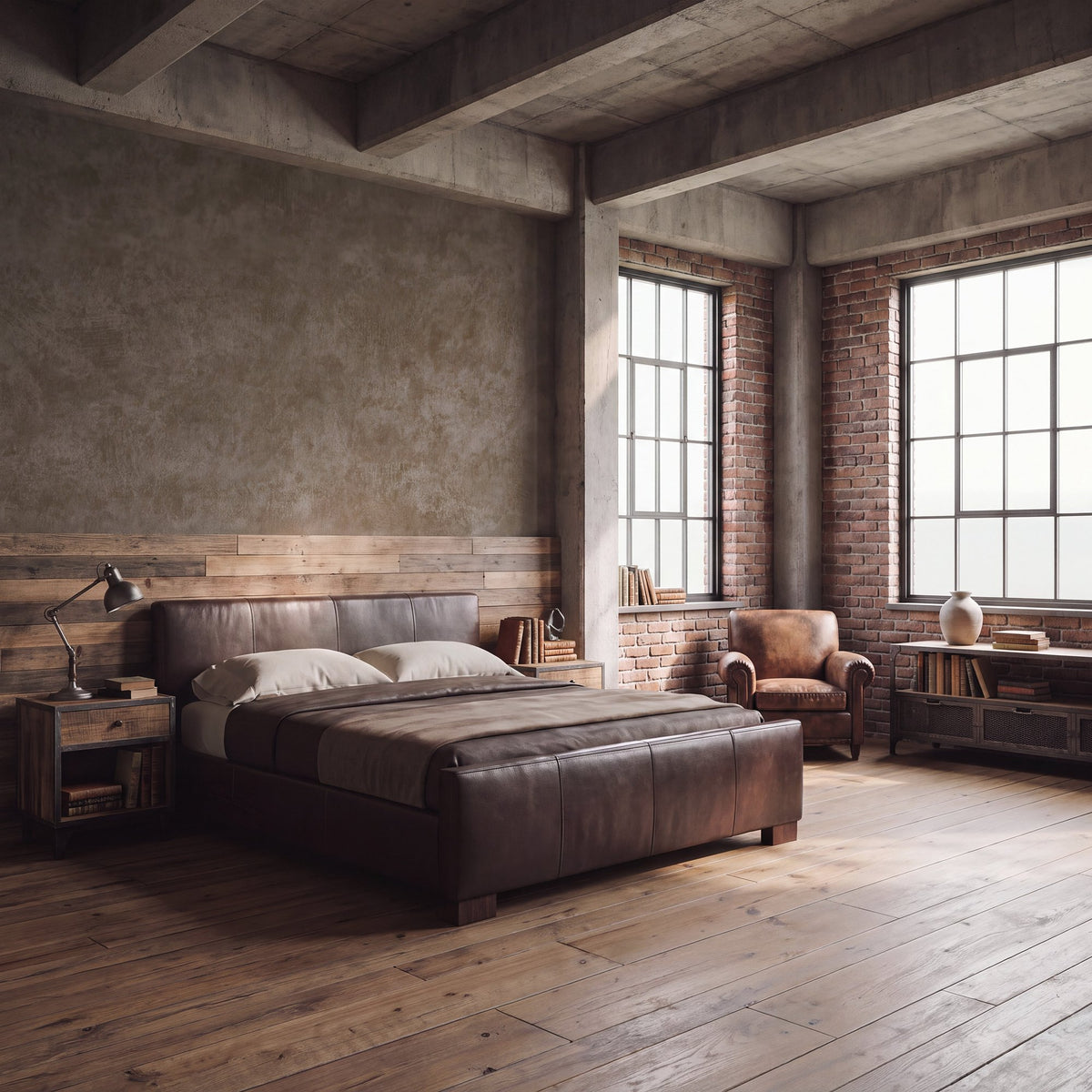 Soft Mottle Brown Wall Textures Wallpaper by Galerie — roomshot 1