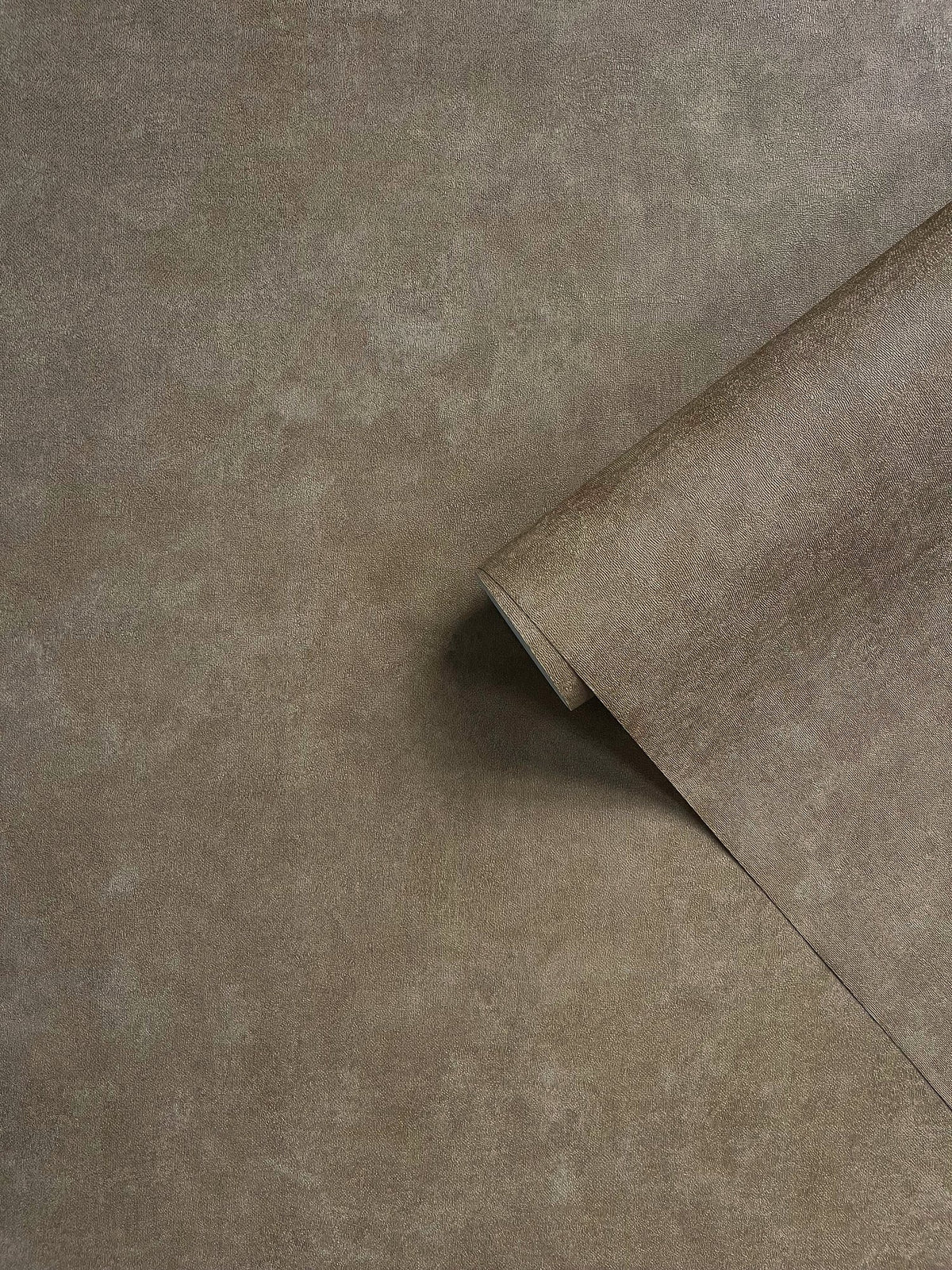 Soft Mottle Brown Wall Textures Wallpaper by Galerie — roomshot 2
