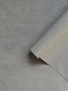 Textile Grid Slate Grey Wall Textures Wallpaper by Galerie — roomshot 2