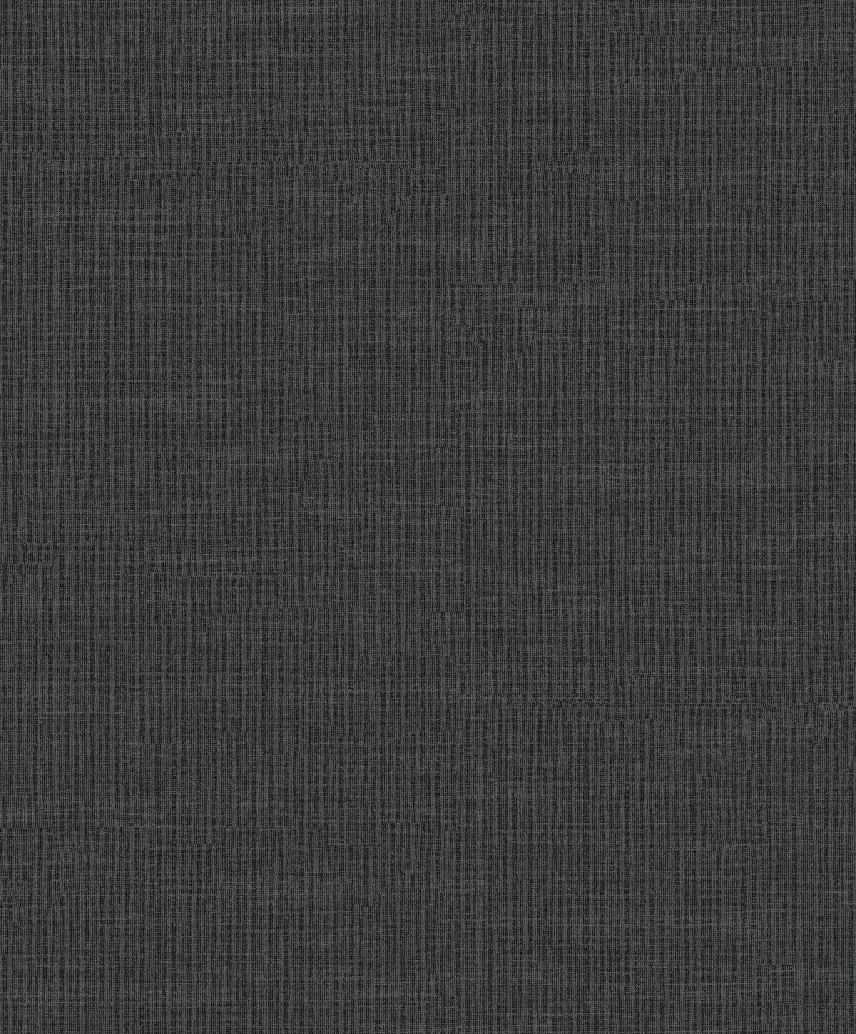 Textile Grid Black Wall Textures Wallpaper by Galerie — flat