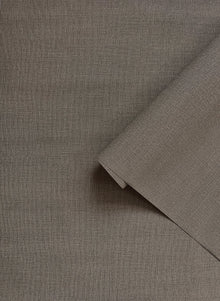 Textile Grid Brown Wall Textures Wallpaper by Galerie — roomshot 2
