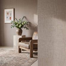 Textile Grid Rose Taupe Wall Textures Wallpaper by Galerie — roomshot 1