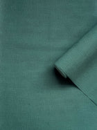 Textile Grid Aquamarine / Blue Wall Textures Wallpaper by Galerie — roomshot 2