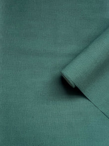 Textile Grid Aquamarine / Blue Wall Textures Wallpaper by Galerie — roomshot 2