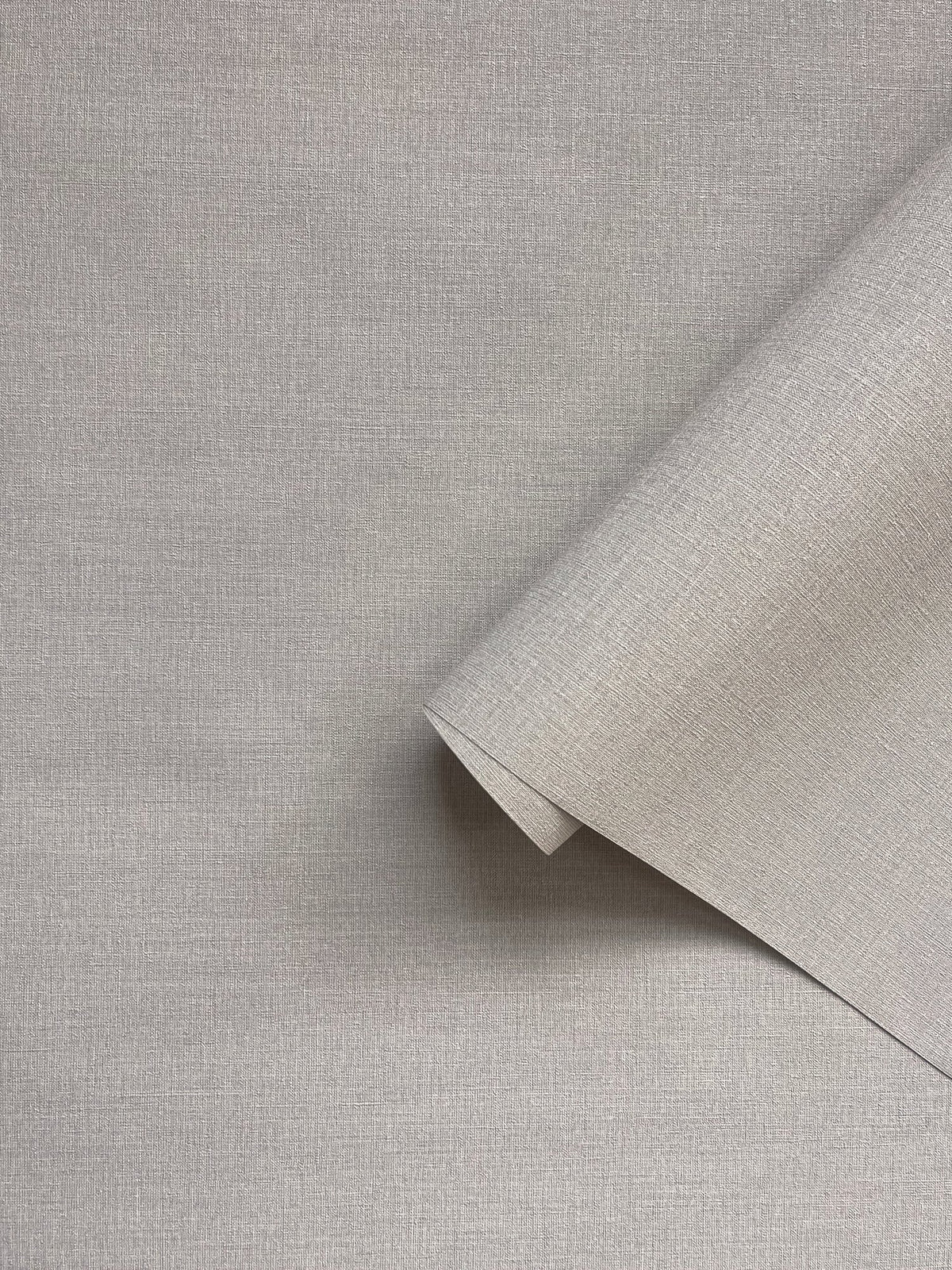 Textile Grid Pale Greige Wall Textures Wallpaper by Galerie — roomshot 2