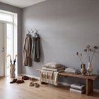 Textile Grid Silver Grey Wall Textures Wallpaper by Galerie — roomshot 1
