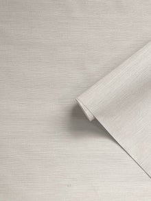 Streamline Texture Pale Greige Wall Textures Wallpaper by Galerie — roomshot 2
