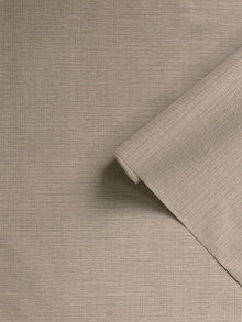 Streamline Texture Taupe Wall Textures Wallpaper by Galerie — roomshot 2