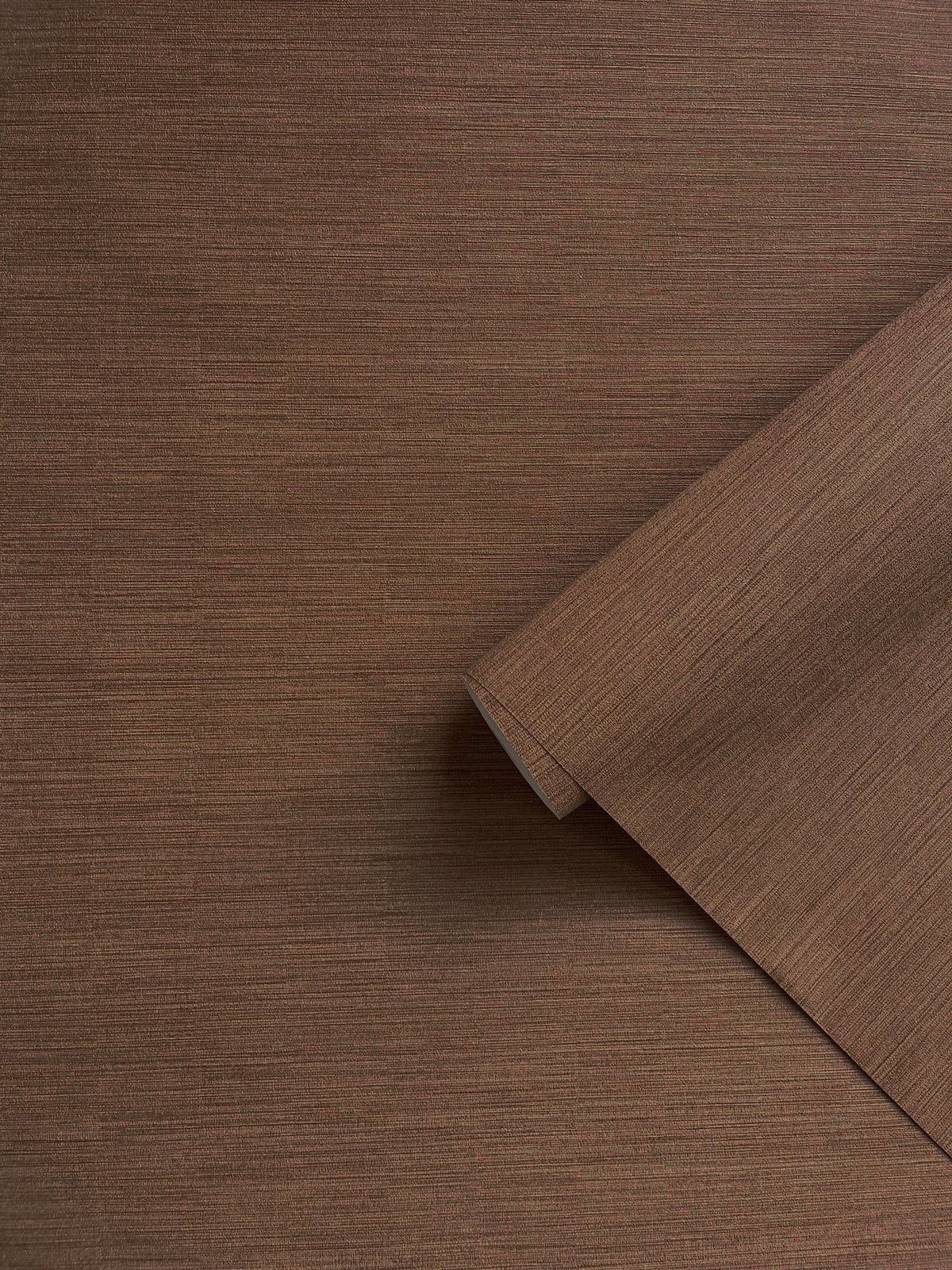 Streamline Texture Brown Wall Textures Wallpaper by Galerie — roomshot 2