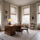 Vertical Streak Taupe Wall Textures Wallpaper by Galerie — roomshot 1