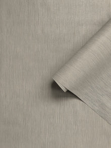 Vertical Streak Taupe Wall Textures Wallpaper by Galerie — roomshot 2