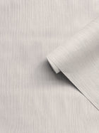 Vertical Streak Off White Wall Textures Wallpaper by Galerie — roomshot 2