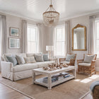 Papyrus Weave White Wall Textures Wallpaper by Galerie — roomshot 1