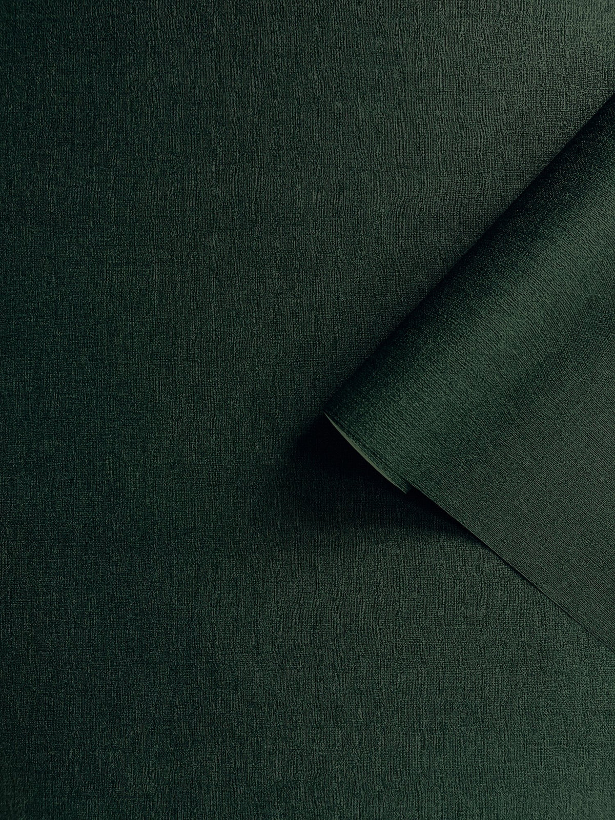 Fine Texture Dark Green Wall Textures Wallpaper by Galerie — roomshot 2