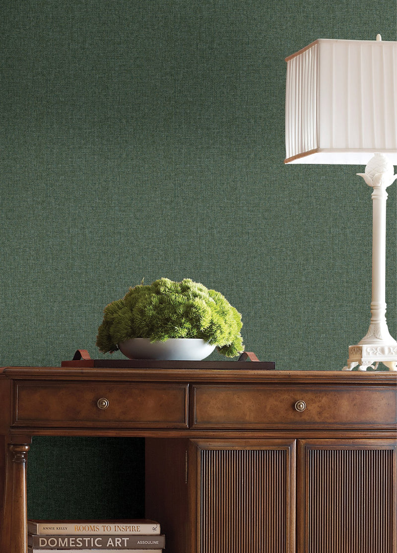 Fine Texture Green Wall Textures Wallpaper by Galerie — roomshot 1