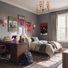 Fine Texture Grey Wall Textures Wallpaper by Galerie — roomshot 1