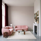 Fine Texture Pale Linen Wall Textures Wallpaper by Galerie — roomshot 1