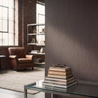 Woven Sisal Espresso Wall Textures Wallpaper by Galerie — roomshot 1