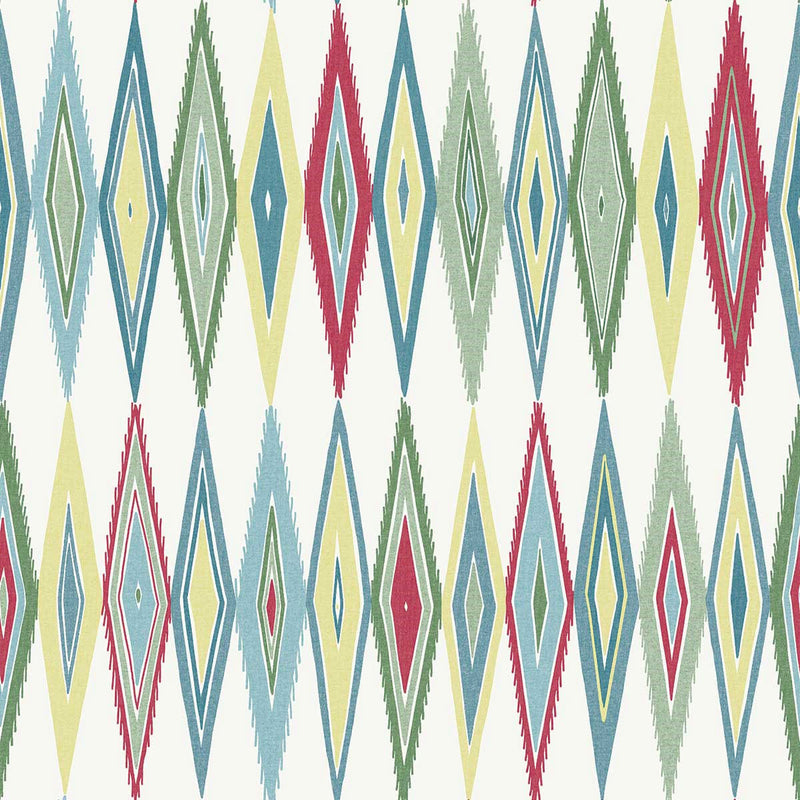 WTK20001 Geometric Harmony The Keys Multi Wallpaper by Today Interiors