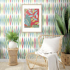 WTK20001 Geometric Harmony The Keys Multi Wallpaper by Today Interiors