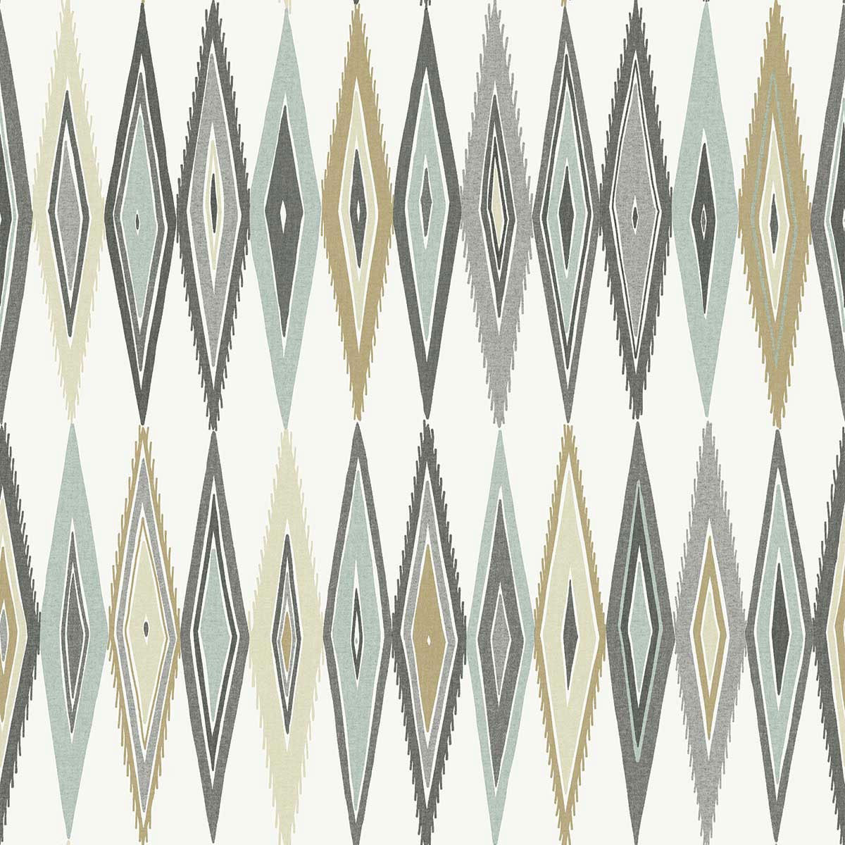 WTK20008 Geometric Harmony The Keys Neutral Wallpaper by Today Interiors