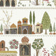 Enchanting Garden The Keys Warm Neutral Wallpaper by Today Interiors
