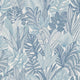 Tropicana Leaves The Keys Pale Blue Wallpaper by Today Interiors