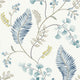 Forest Vines The Keys Soft Blue Wallpaper by Today Interiors