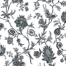 WTK20500 Whimsical Vines The Keys Ink Wallpaper by Today Interiors