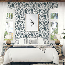 WTK20500 Whimsical Vines The Keys Ink Wallpaper by Today Interiors