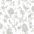 Whimsical Vines The Keys Grey Wallpaper by Today Interiors
