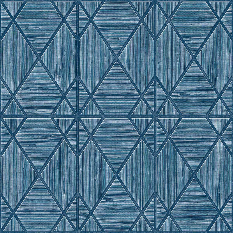 WTK20602 Modern Lattice The Keys Ocean Wallpaper by Today Interiors