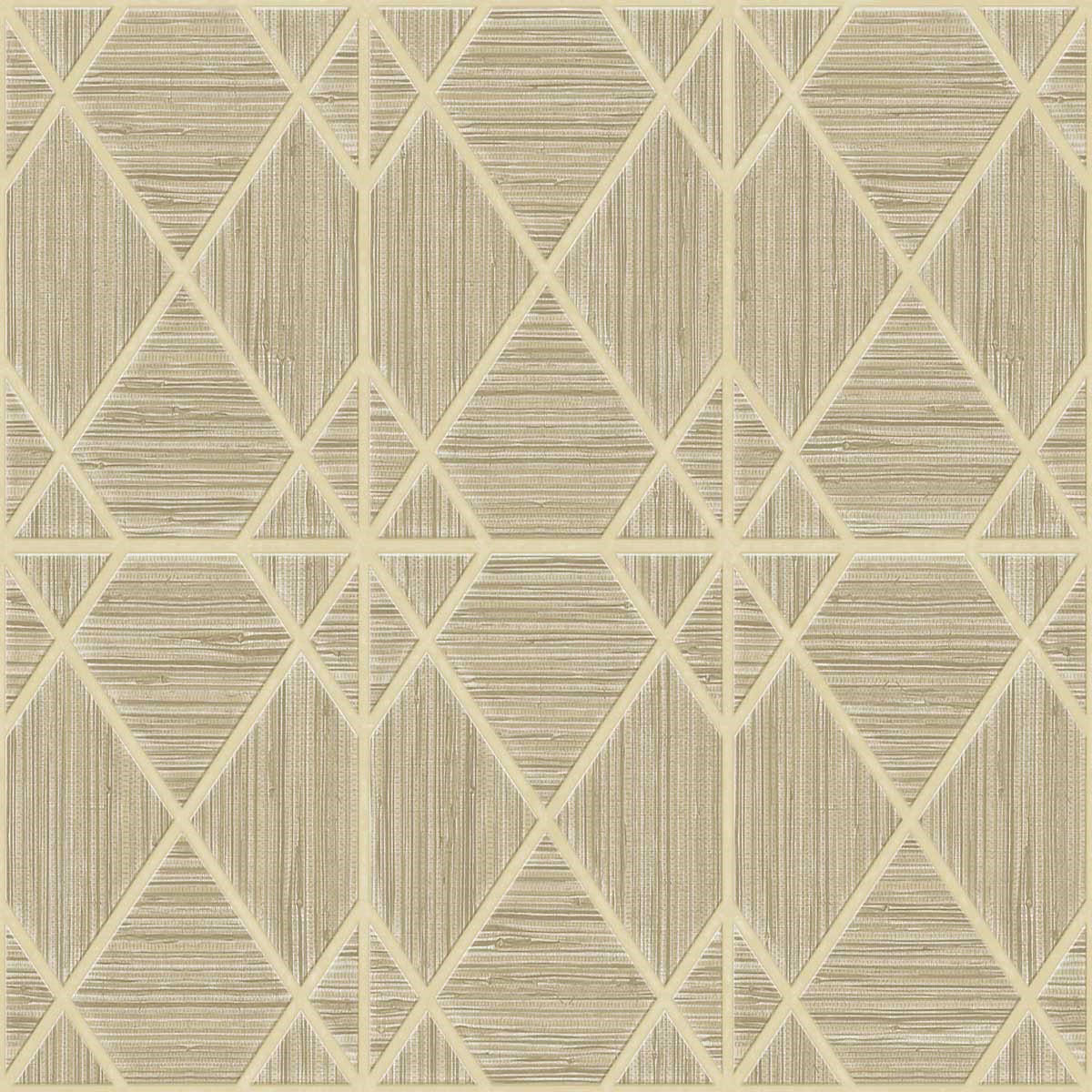 WTK20605 Modern Lattice The Keys Beige Wallpaper by Today Interiors