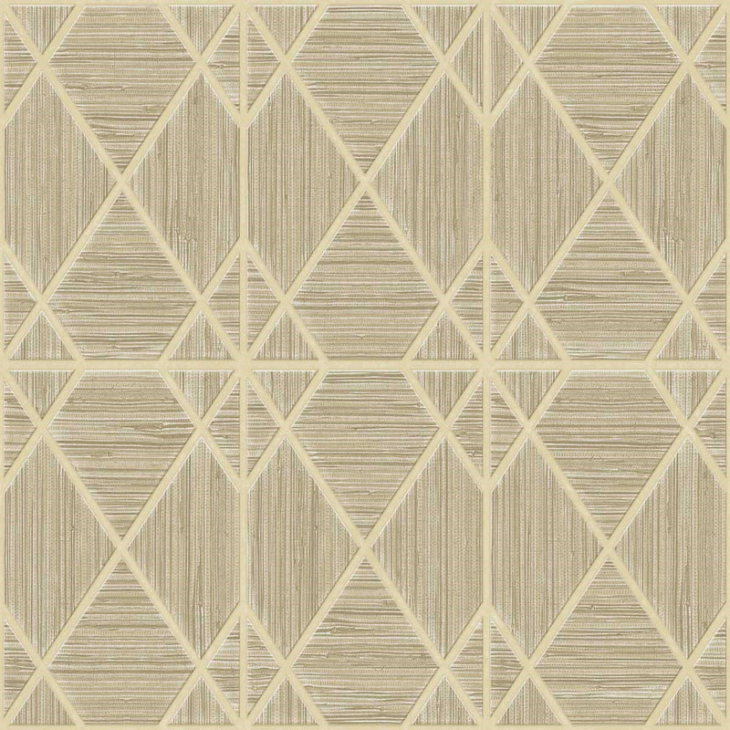 WTK20605 Modern Lattice The Keys Beige Wallpaper by Today Interiors