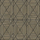 WTK20606 Modern Lattice The Keys Chocolate Wallpaper by Today Interiors